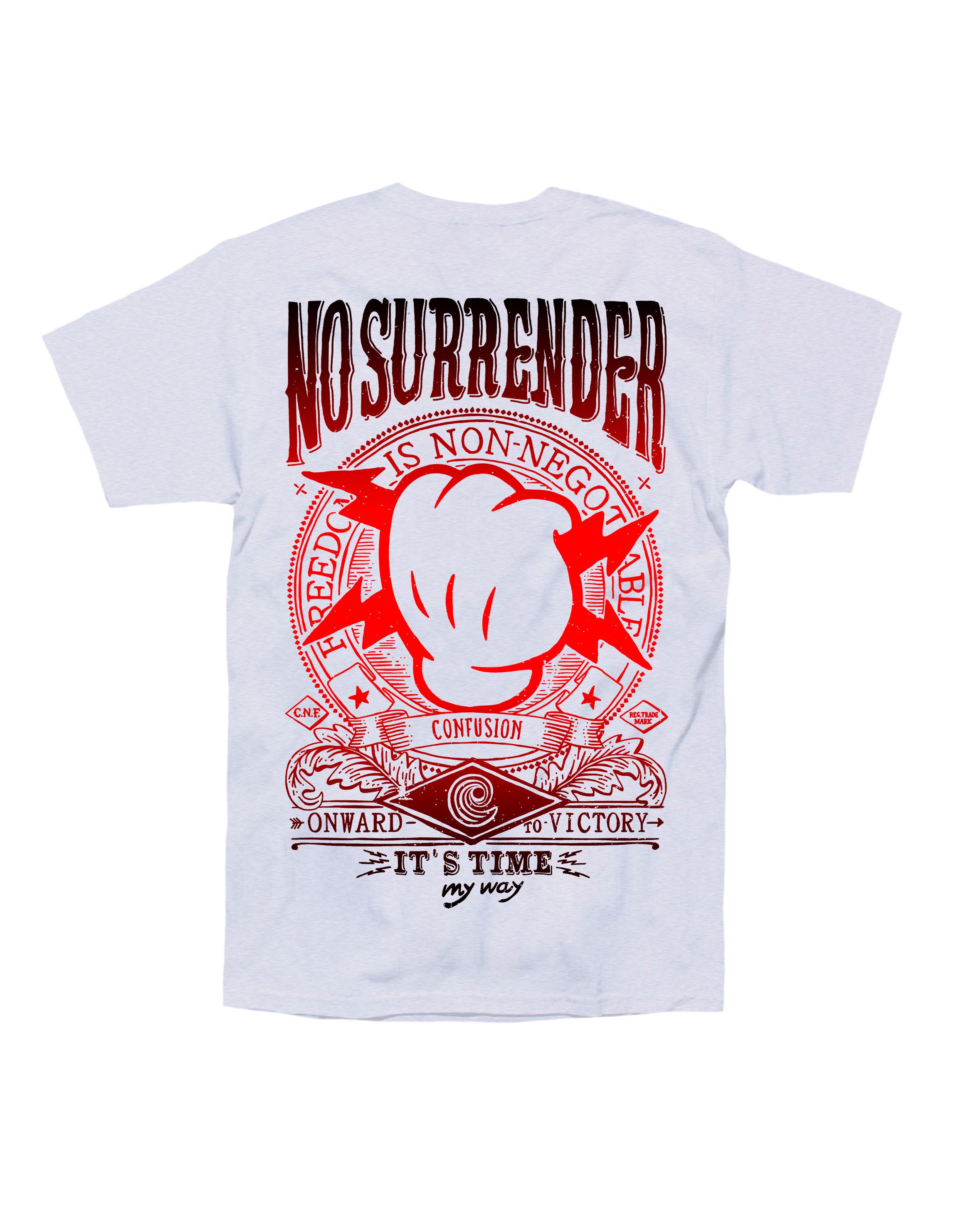 NO SURRENDER SG TSHIRT FADE