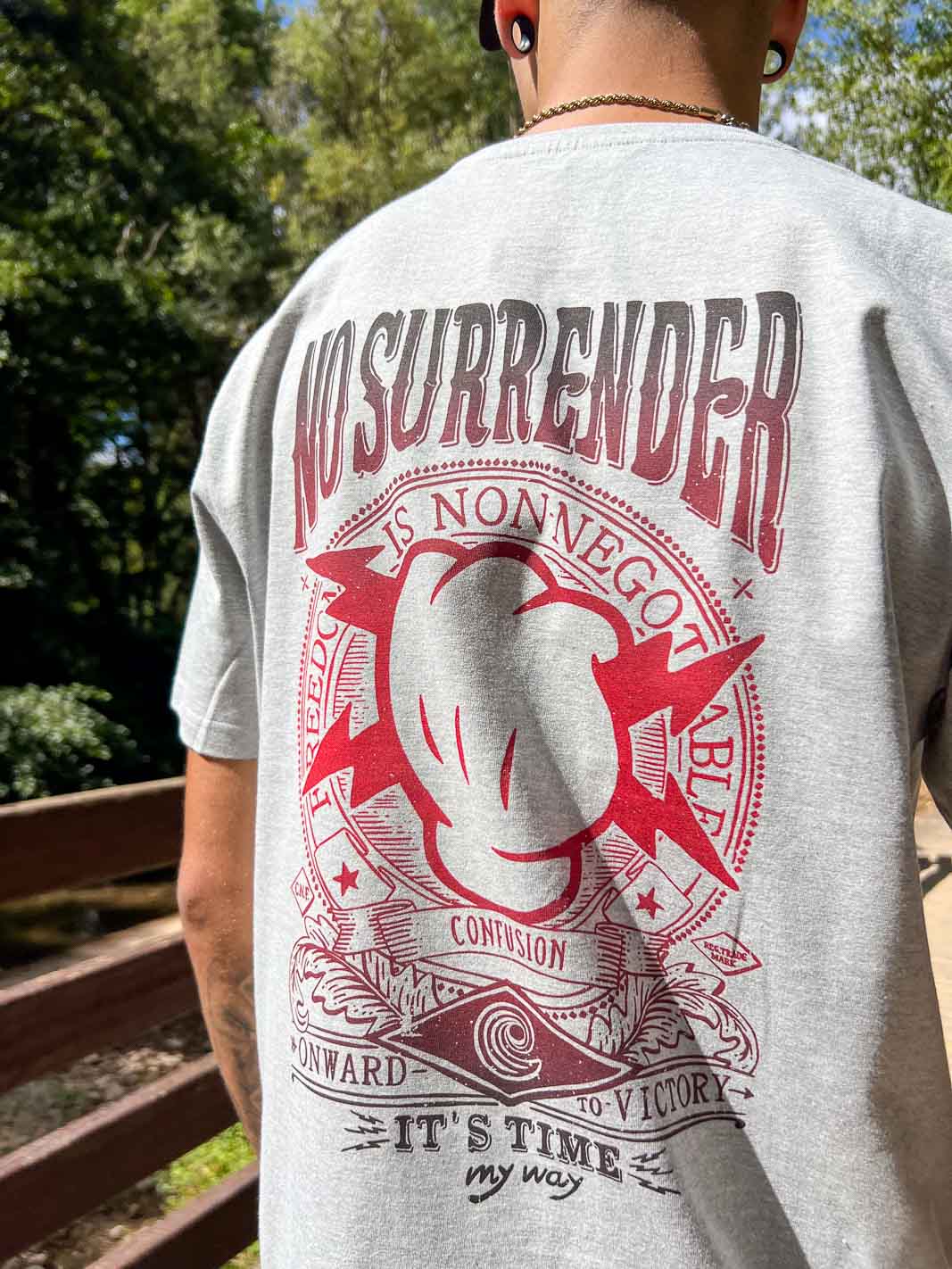 NO SURRENDER SG TSHIRT FADE