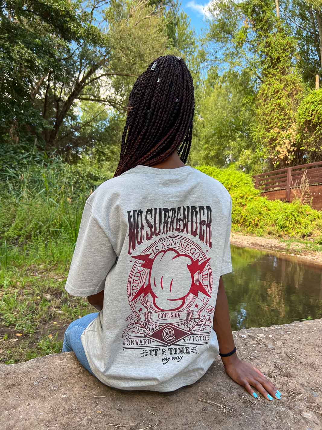 NO SURRENDER SG TSHIRT FADE