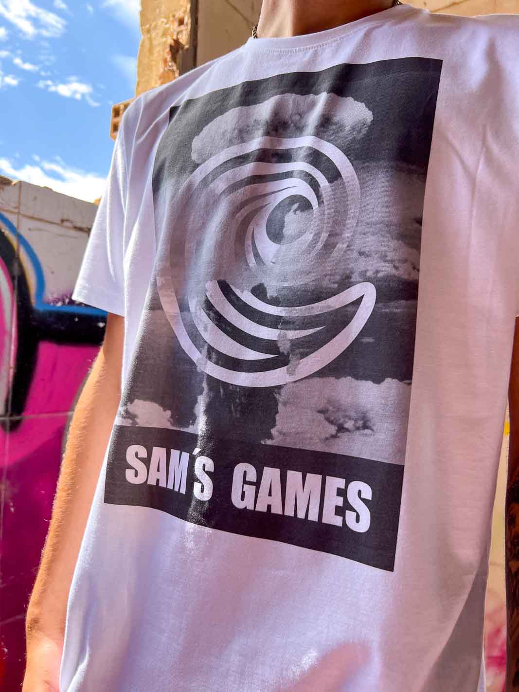 SAM'S GAMES WHITE TSHIRT