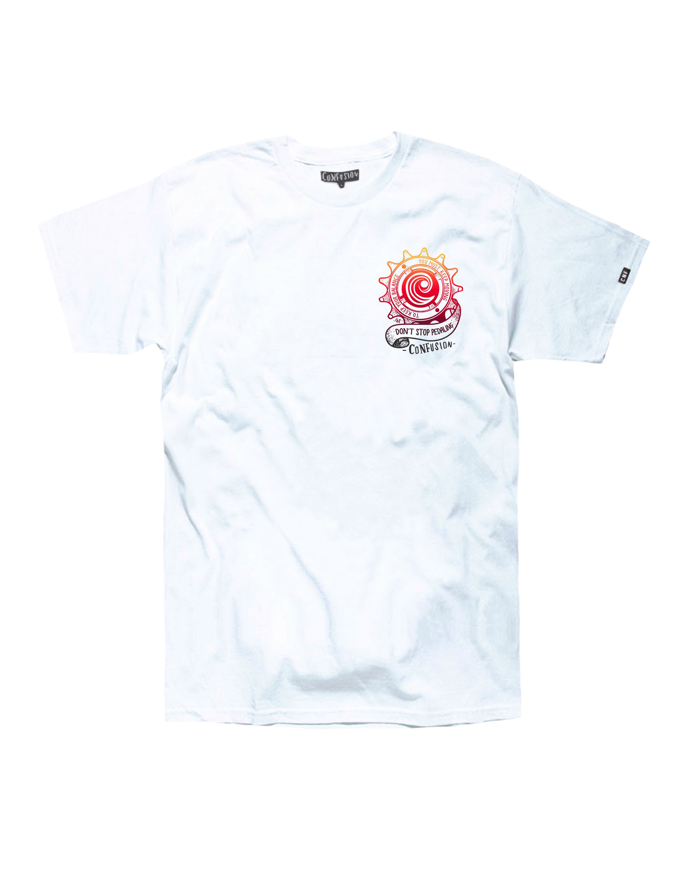 SPROCKET WHITE TSHIRT FADE