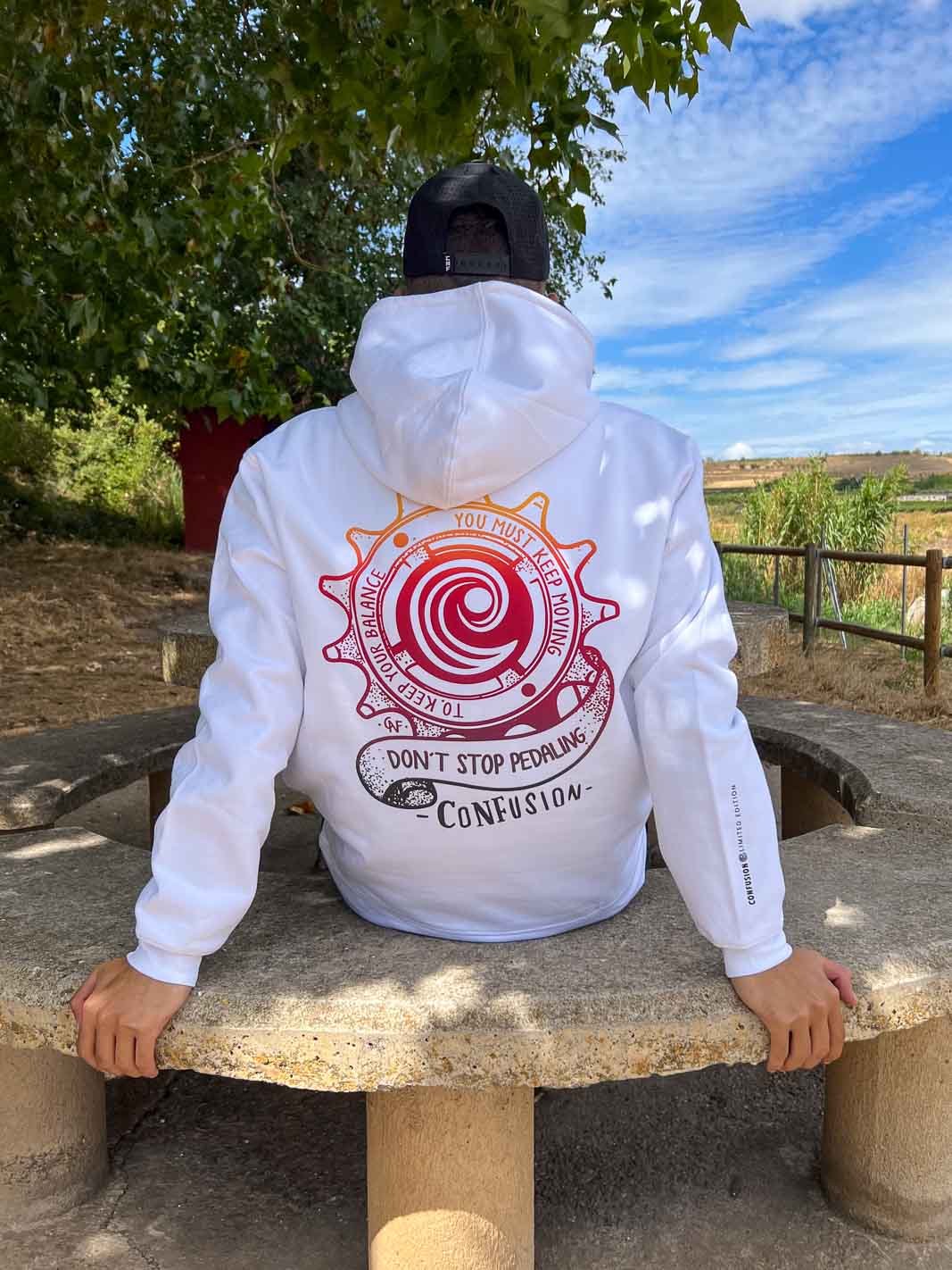 SPROCKET WHITE HOODIE