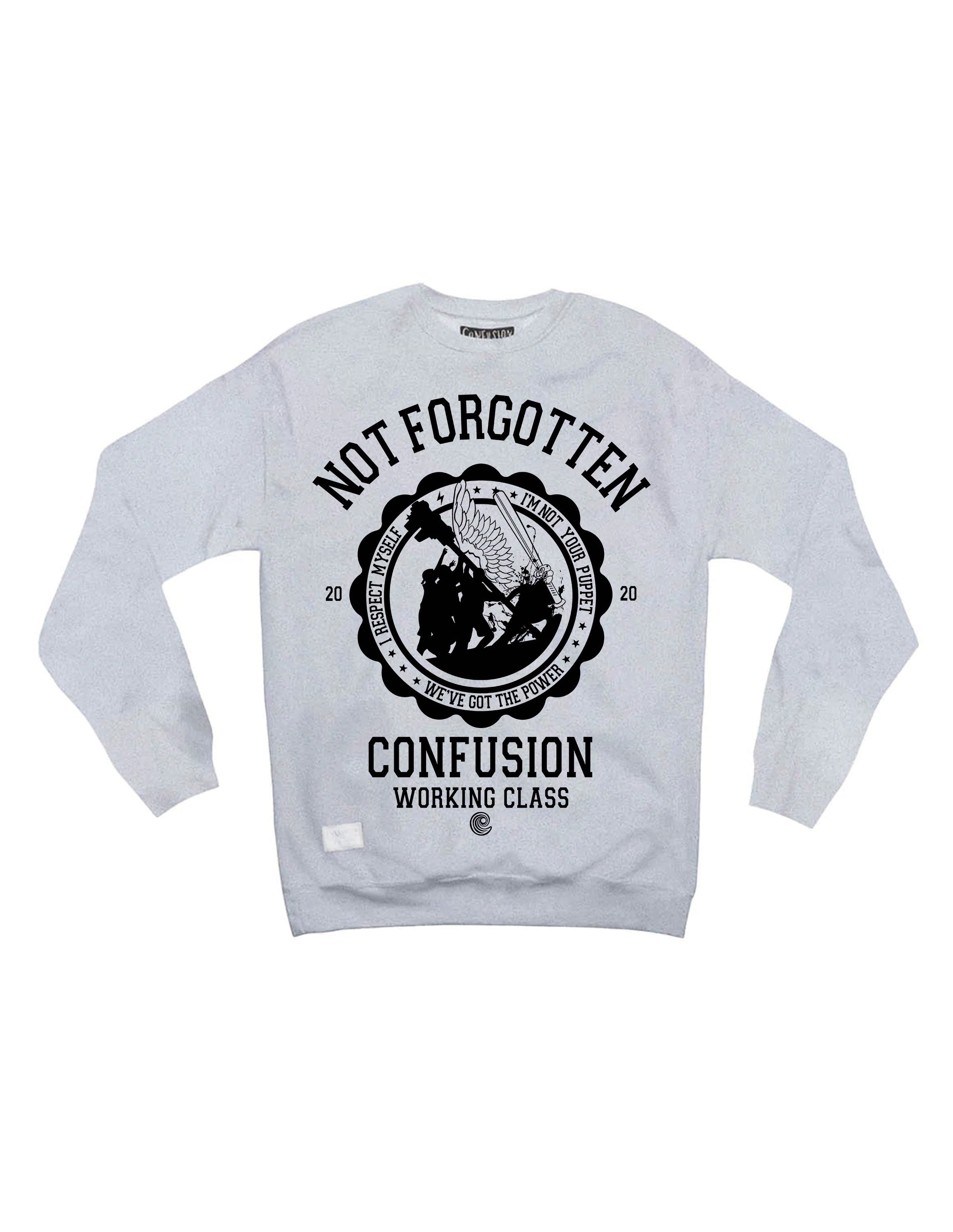 NOT FORGOTTEN SG CREWNECK BLACK