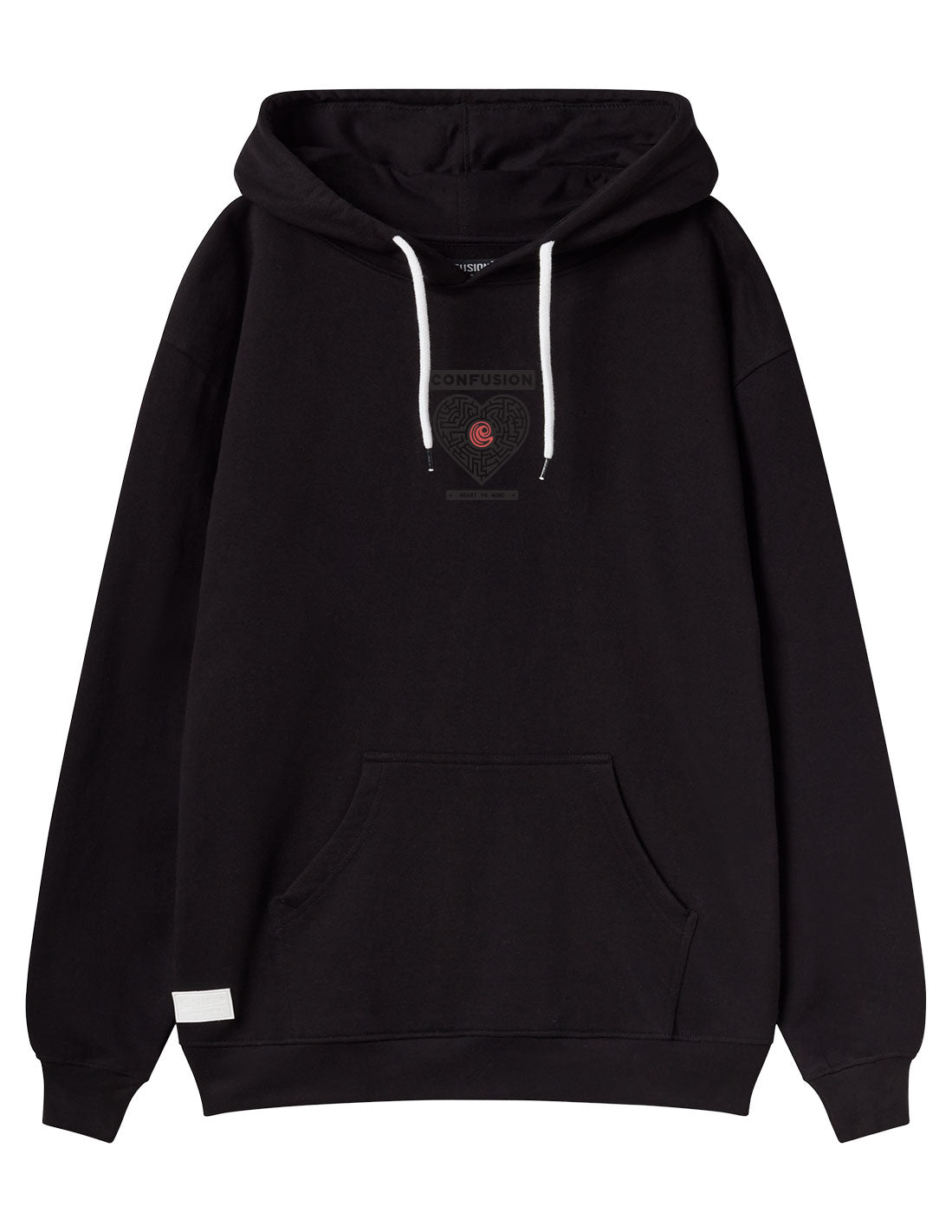 BRAVE;DMIND BLACK HOODIE