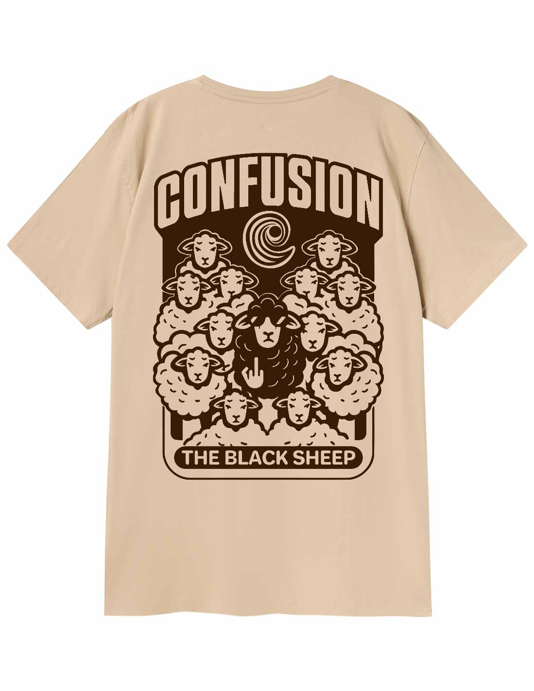 THE BLACK SHEEP CREAM TSHIRT LIMITED EDITION