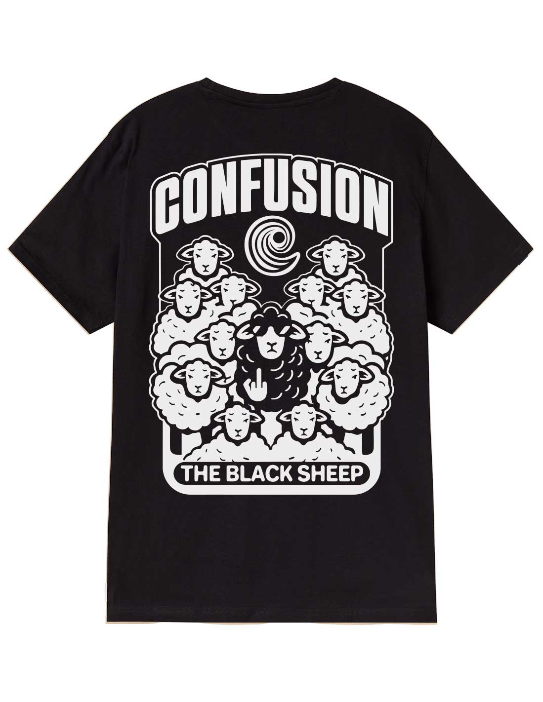 THE BLACK SHEEP BLACK TSHIRT LIMITED EDITION