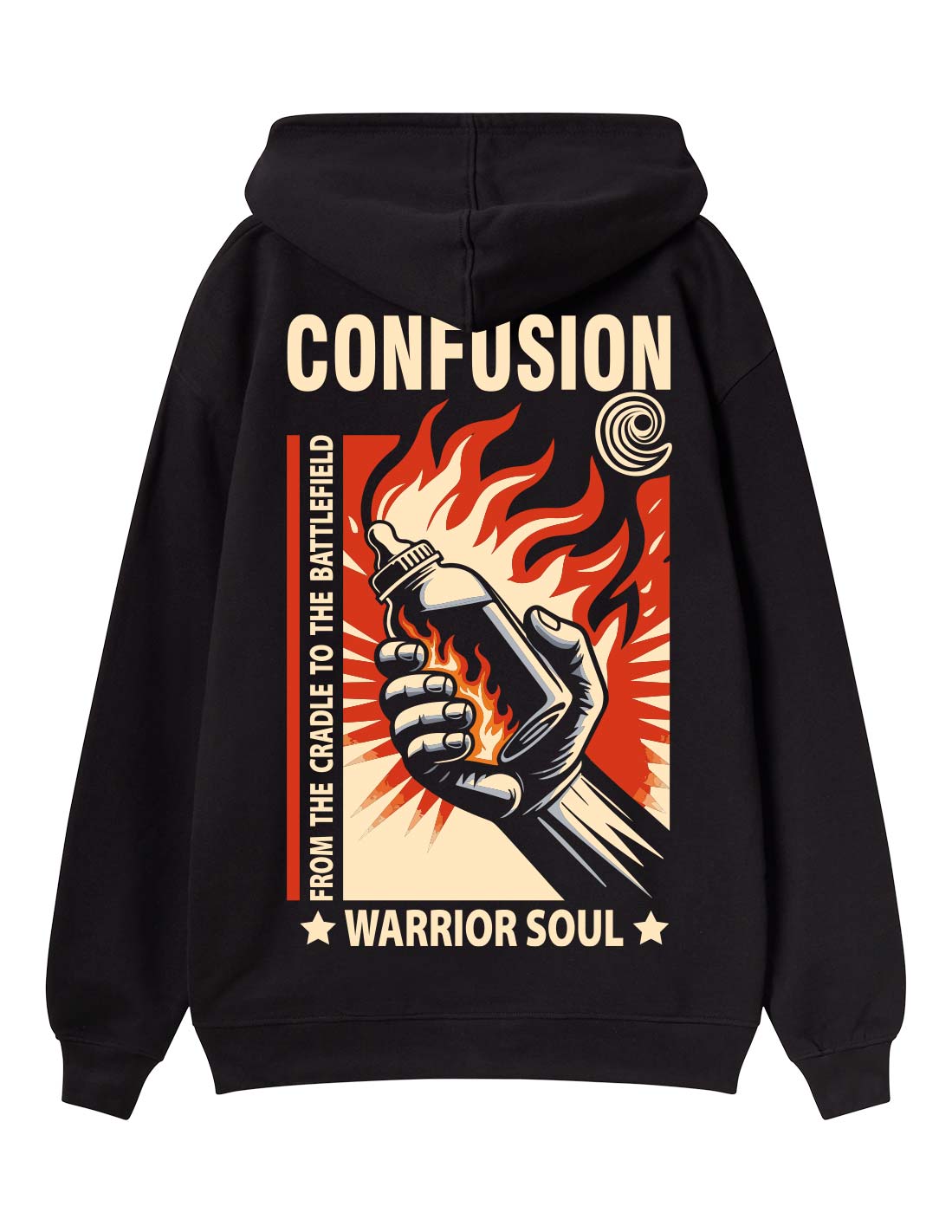 WARRIOR SOUL BLACK HOODIE LIMITED EDITION