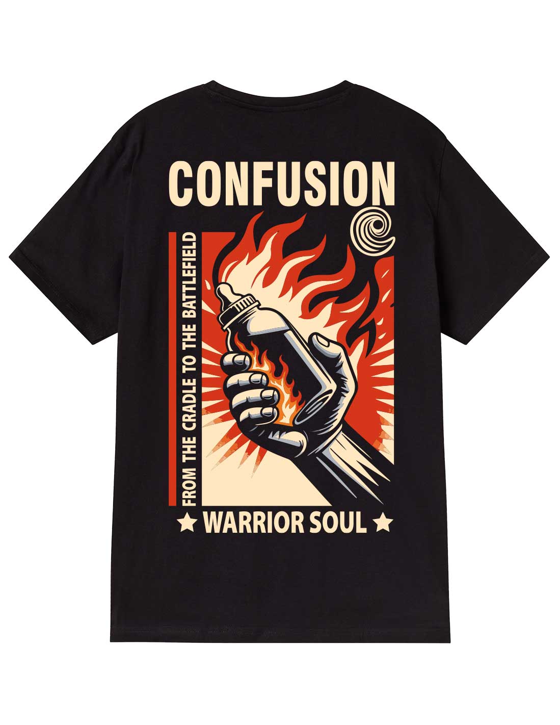 WARRIOR SOUL BLACK TSHIRT LIMITED EDITION