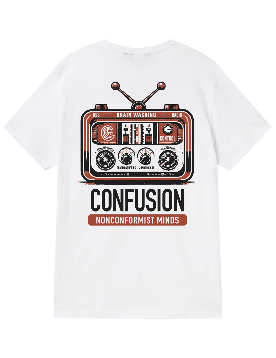 NONCONFORMIST WHITE  TSHIRT