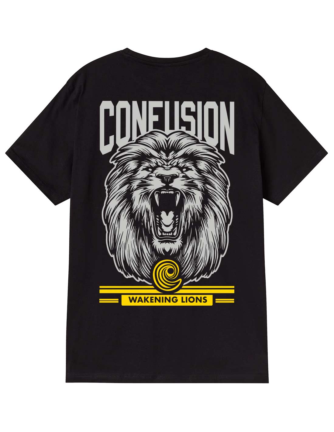 WAKENING LIONS BLACK TSHIRT