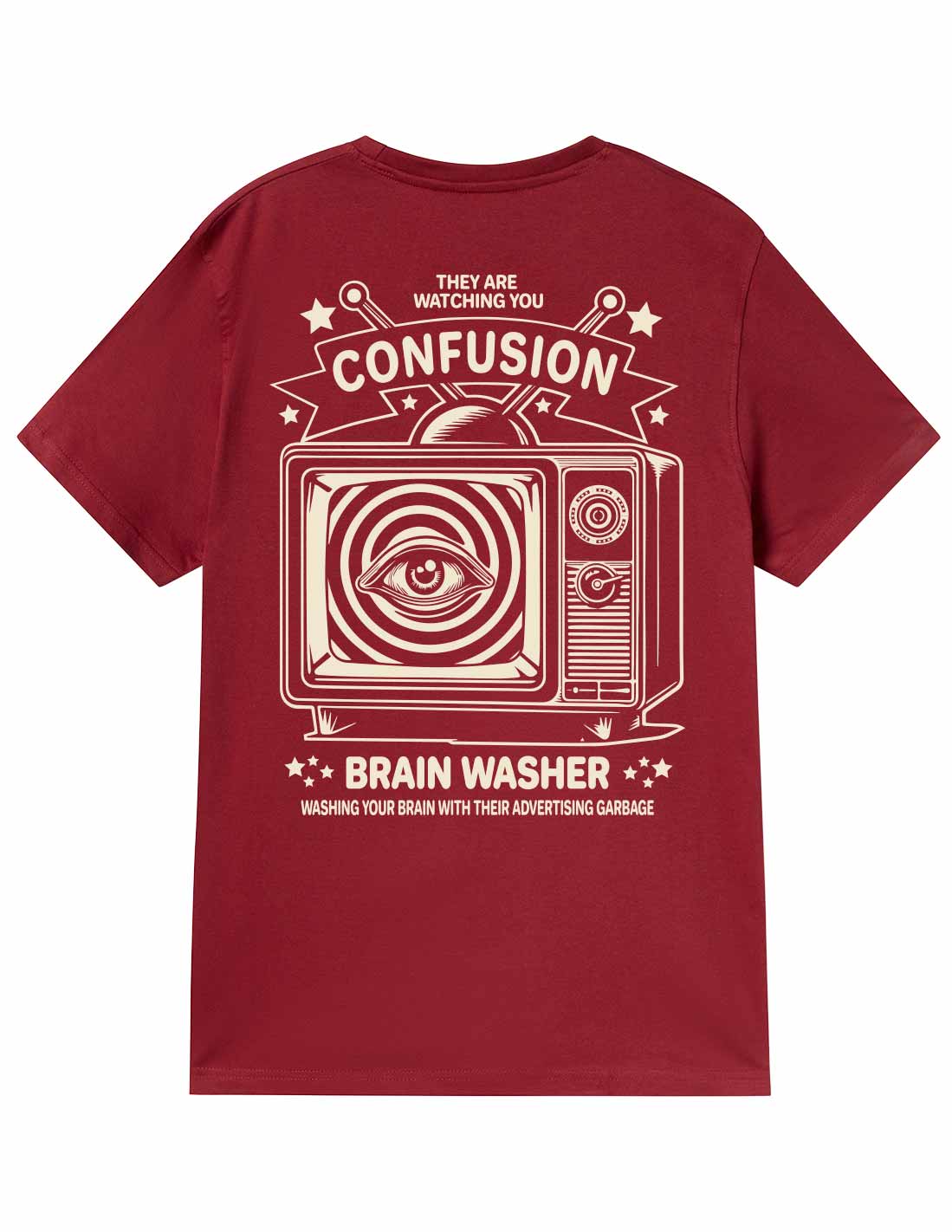 BRAIN WASHER TILE TSHIRT LIMITED EDITION