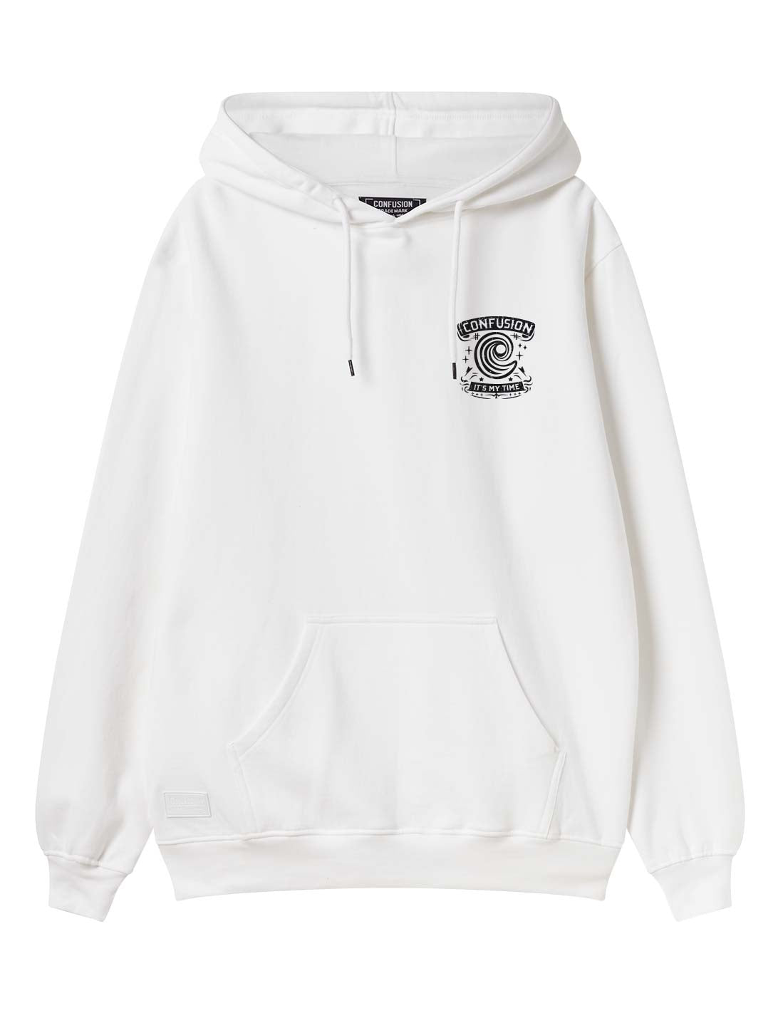 BLACK BIRD WHITE HOODIE