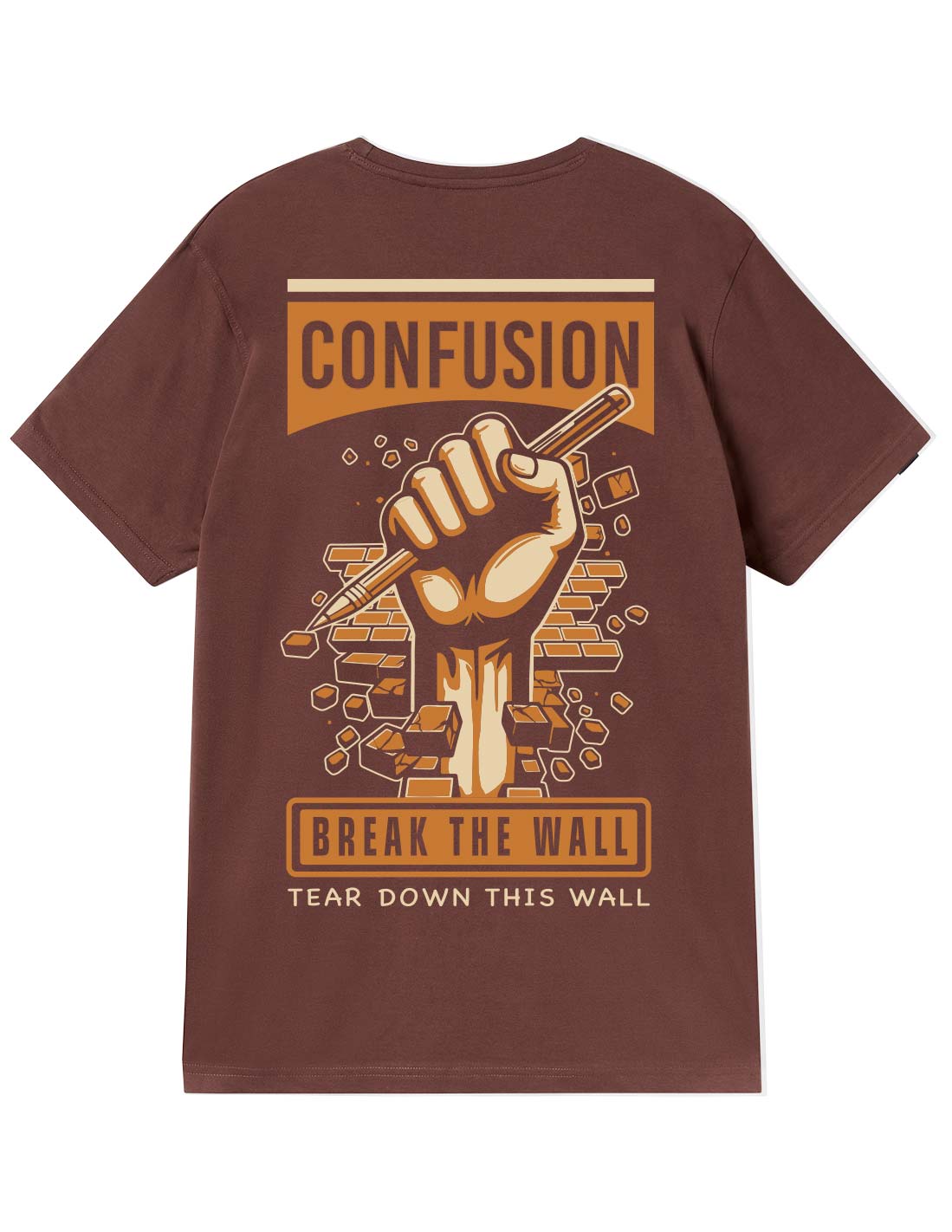 BREAK THE WALL CHOCO TSHIRT LIMITED EDITION