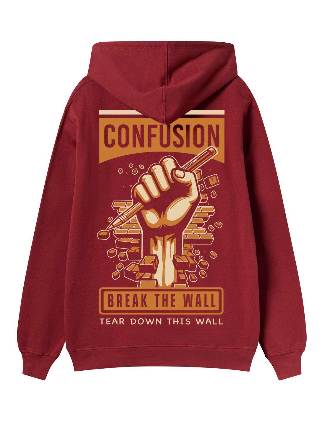 BREAK THE WALL TILE HOODIE LIMITED EDITION