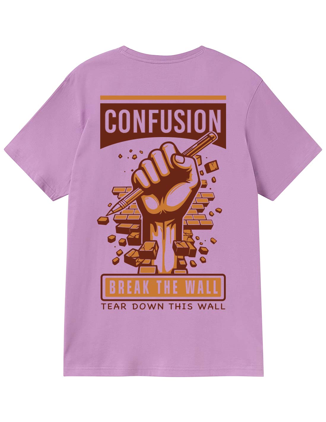 BREAK THE WALL VIOLET TSHIRT LIMITED EDITION