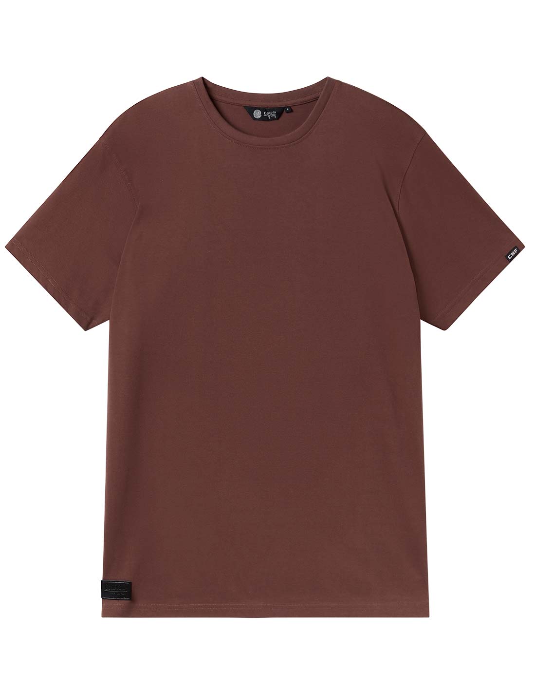 CLEAN CONFUSION BROWN TSHIRT