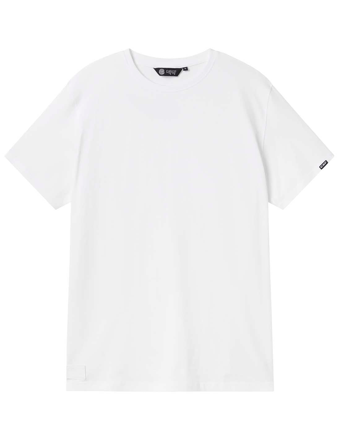 CLEAN CONFUSION WHITE TSHIRT