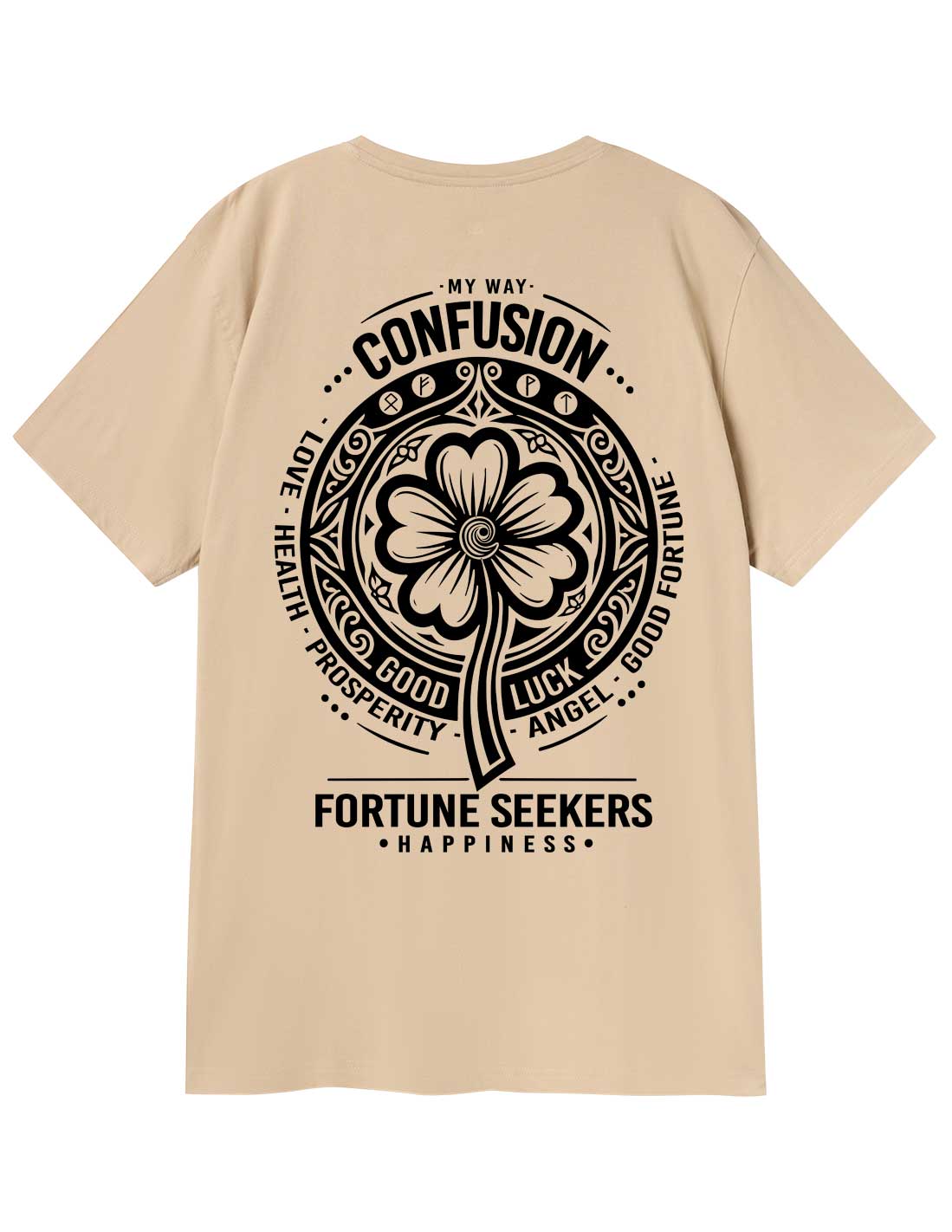 FORTUNE SEEKERS CREAM TSHIRT LIMITED EDITION