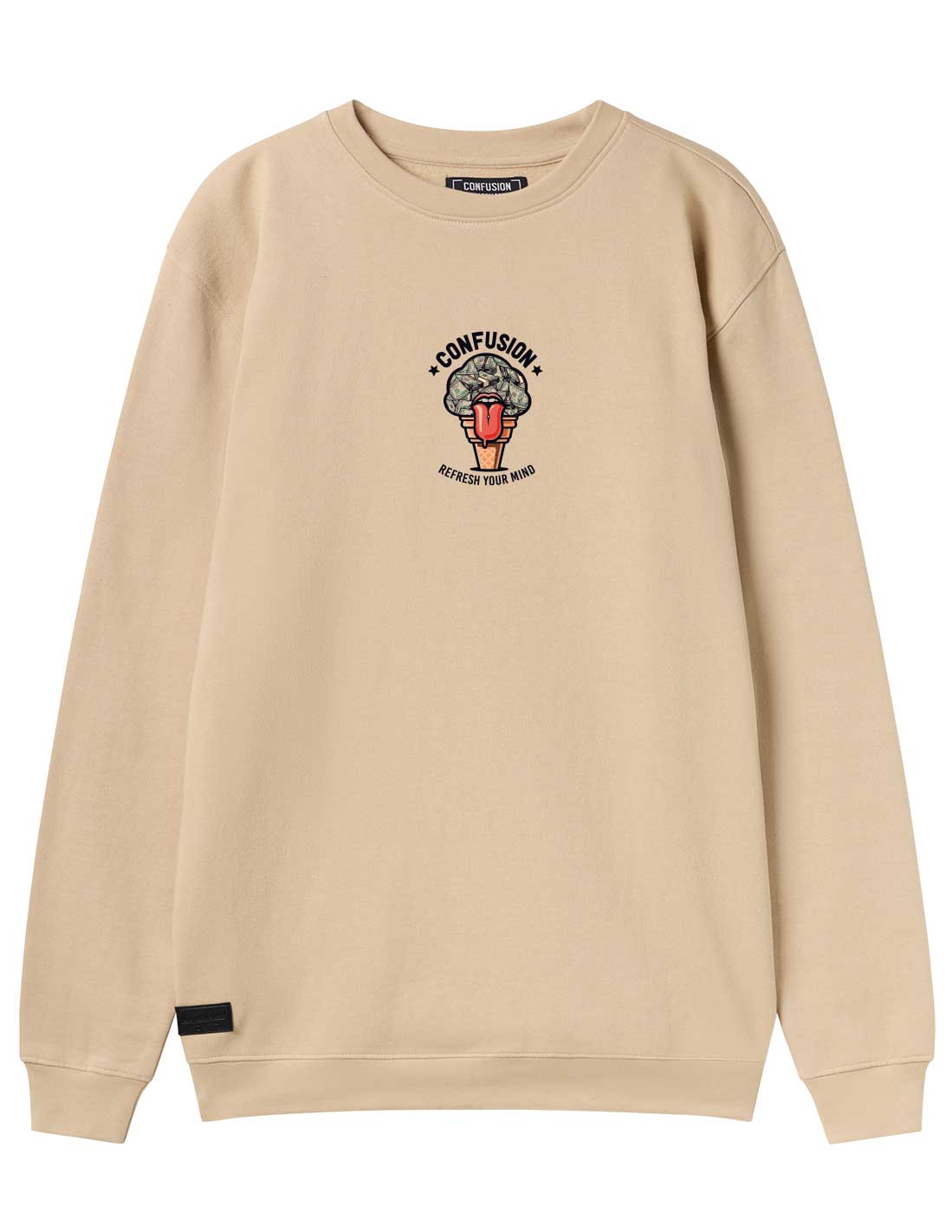 ICE MONEY CREAM CREWNECK LIMITED EDITION