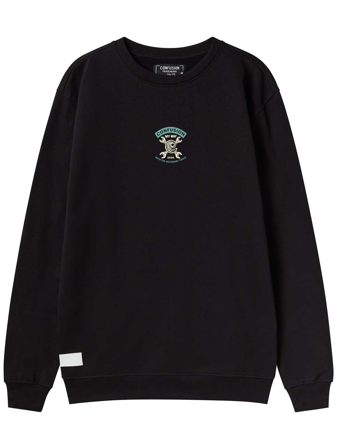 NECESSARY TOOLS BLACK CREWNECK