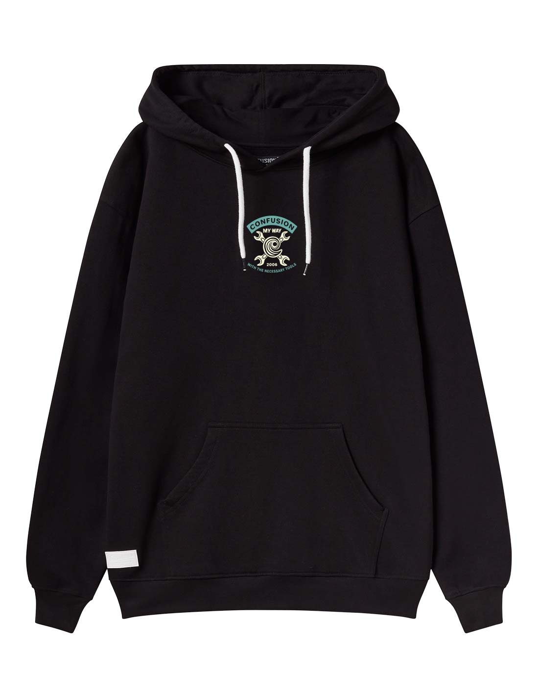 NECESSARY TOOLS BLACK HOODIE