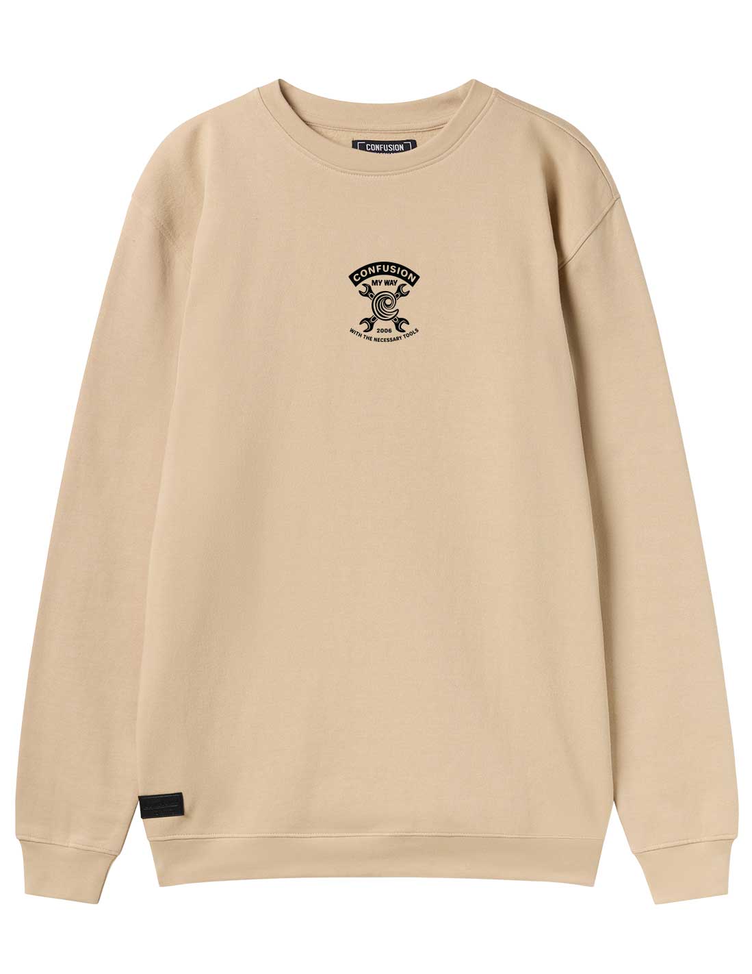 NECESSARY TOOLS CREAM CREWNECK