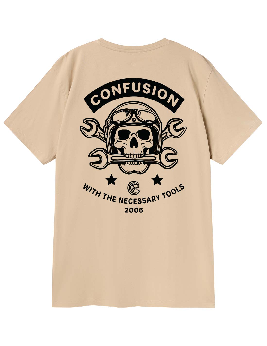 NECESSARY TOOLS CREAM TSHIRT