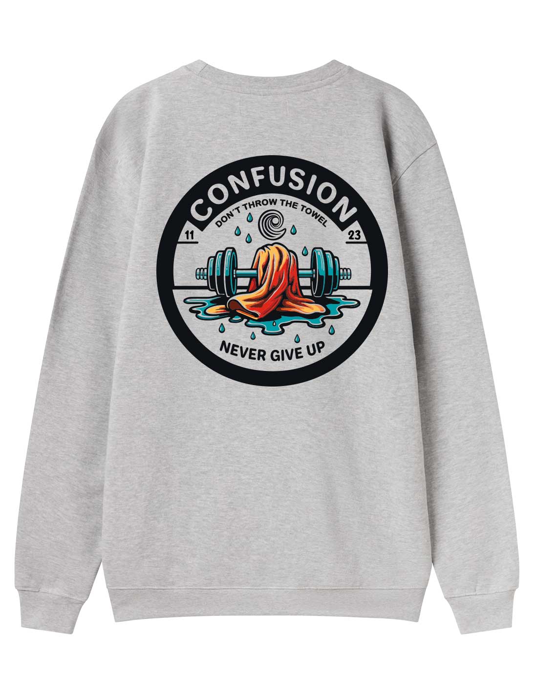 NEVER GIVE UP SG CREWNECK LIMITED EDITION