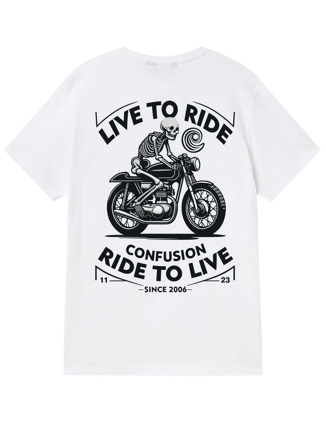 RIDELIFE WHITE TSHIRT