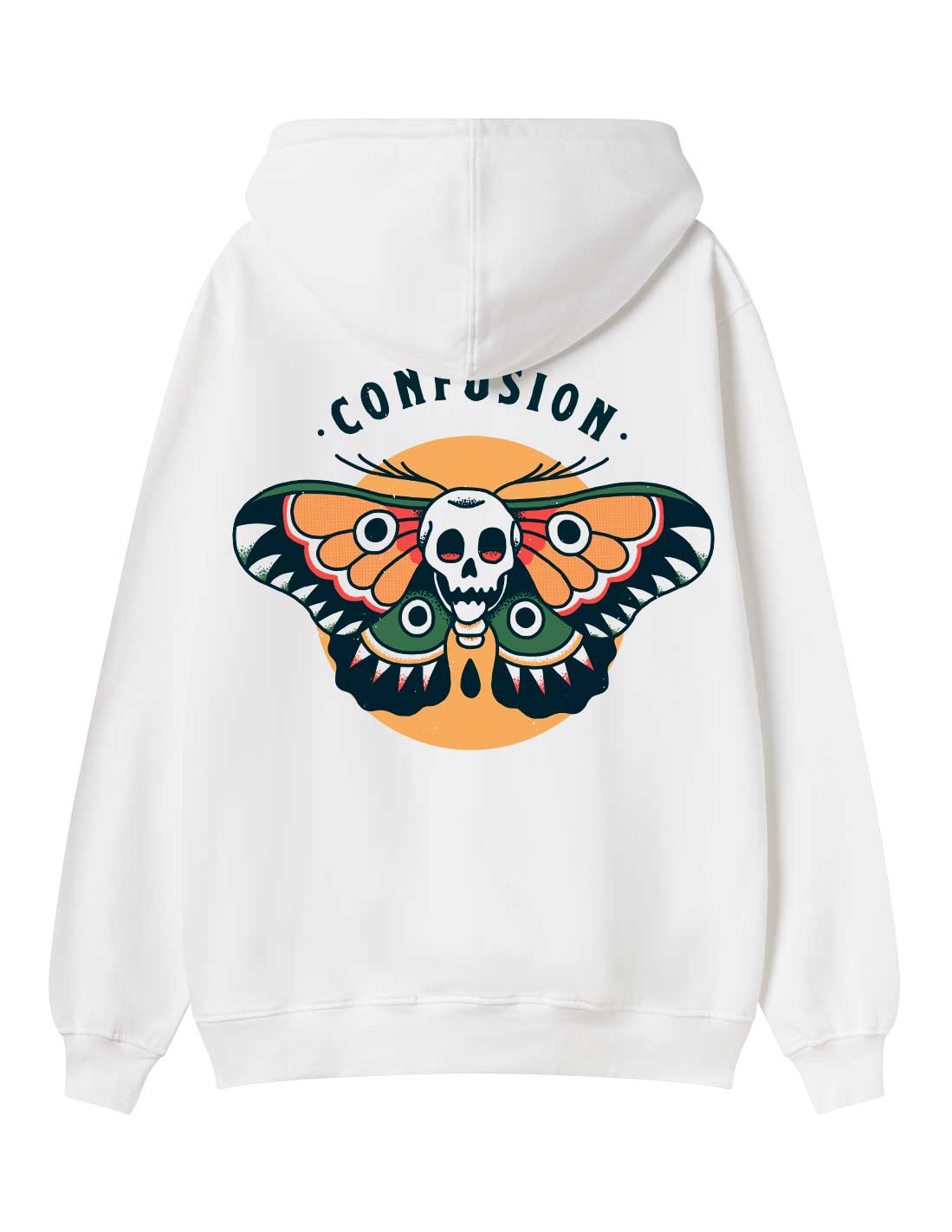 TARA WITCH WHITE HOODIE LIMITED EDITION