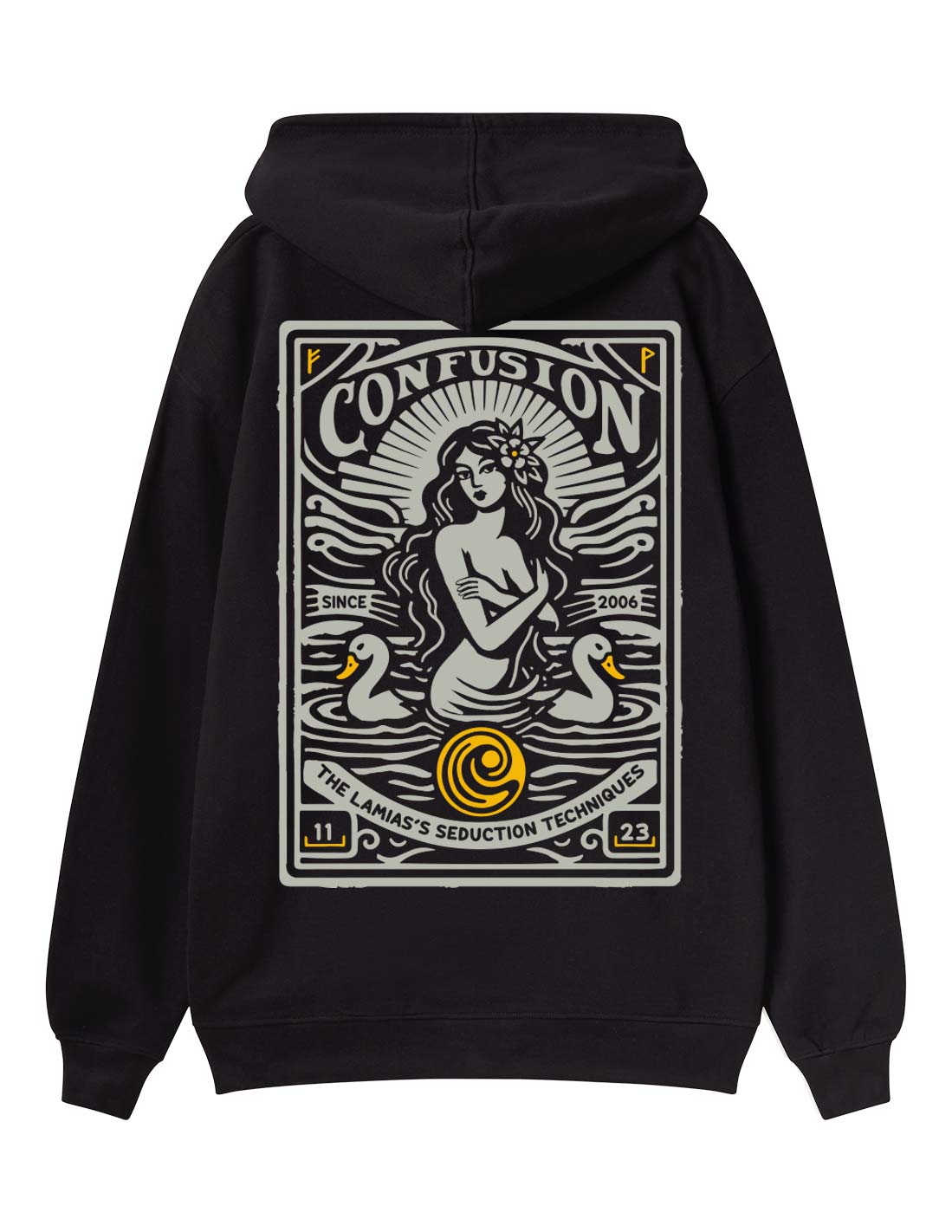 THE LAMIAS BLACK HOODIE LIMITED EDITION