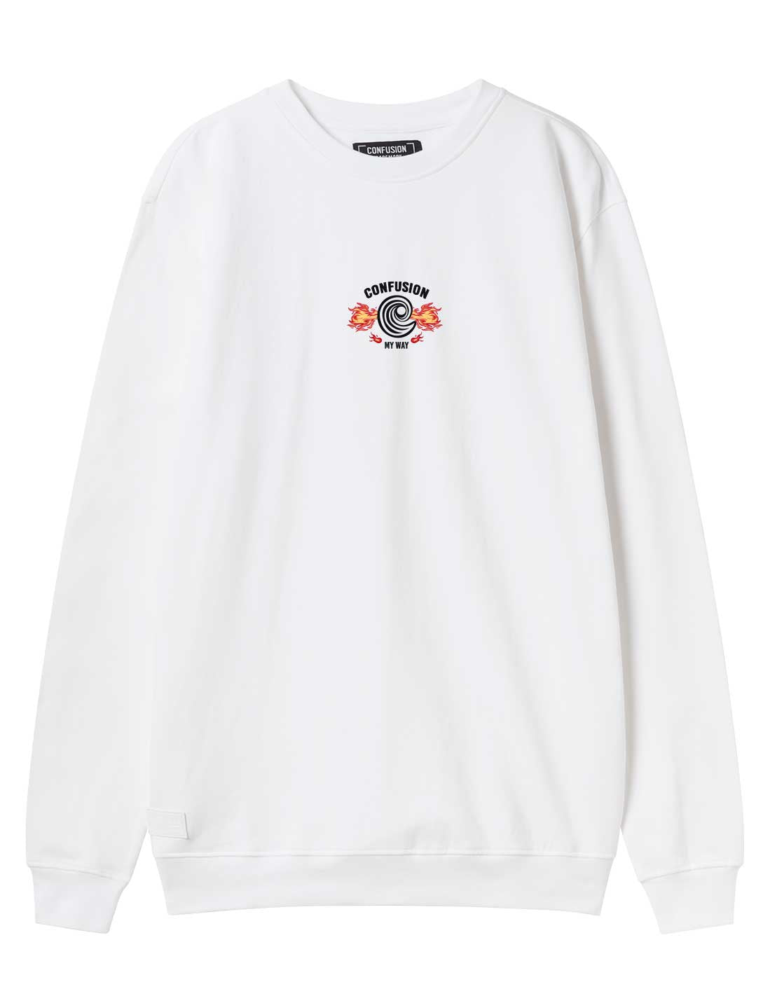 V8 WHITE CREWNECK LIMITED EDITION