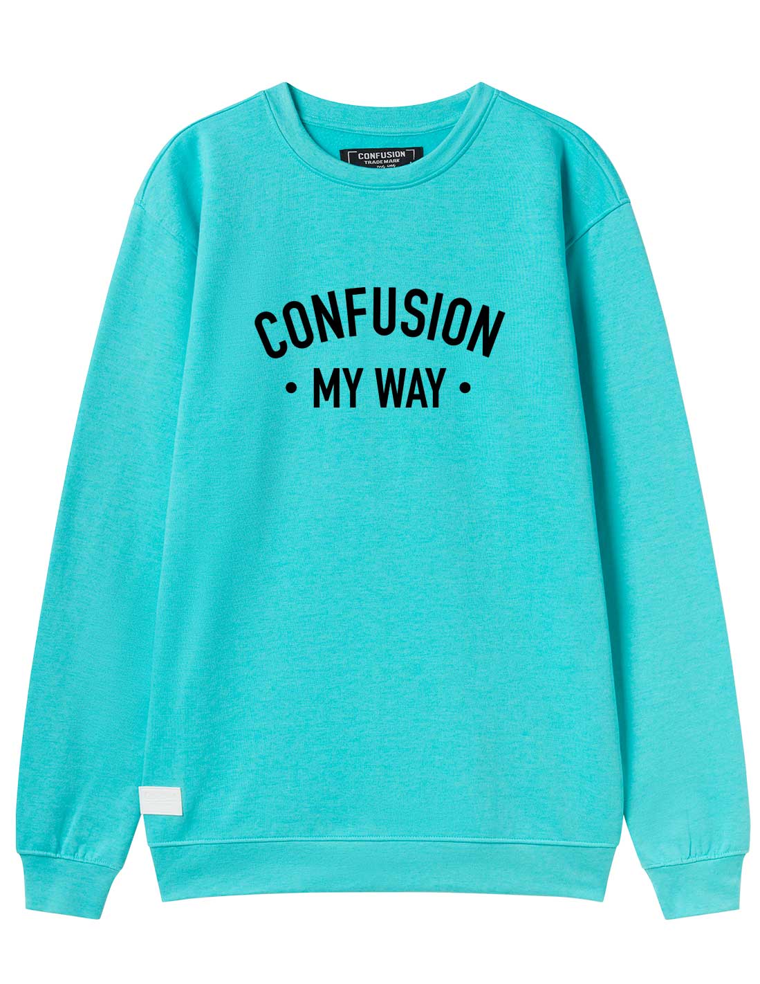 CONFUSION MY WAY CURACAO CREWNECK LIMITED EDITION