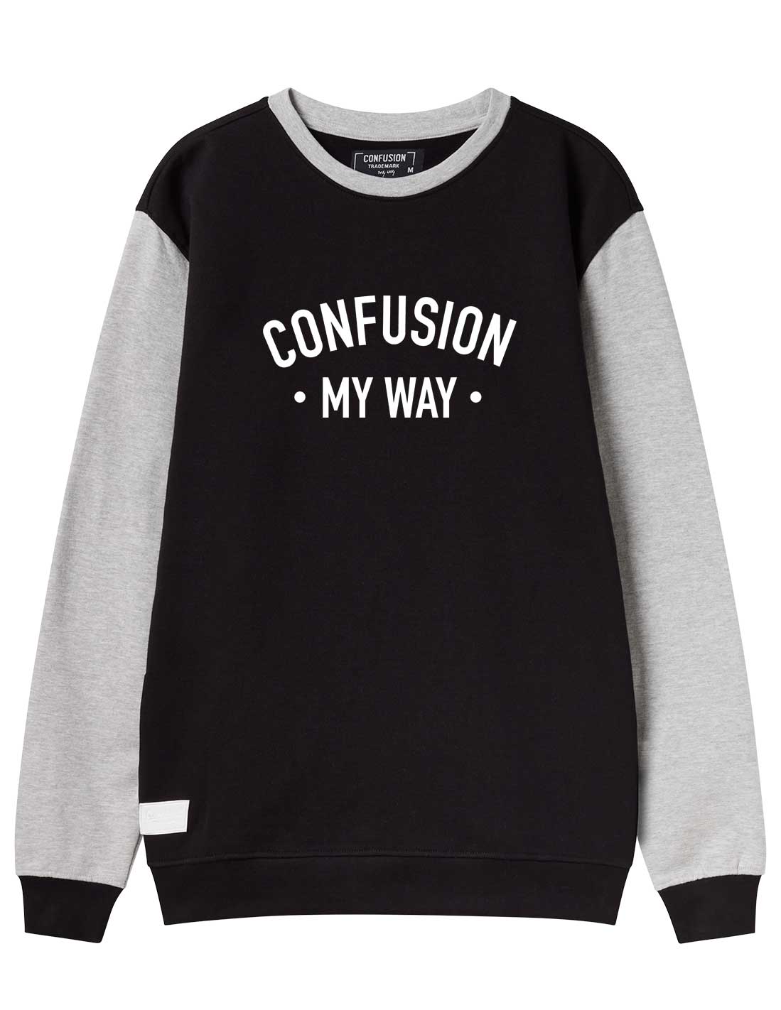 CONFUSION MY WAY SG  & BLACK CREWNECK LIMITED EDITION