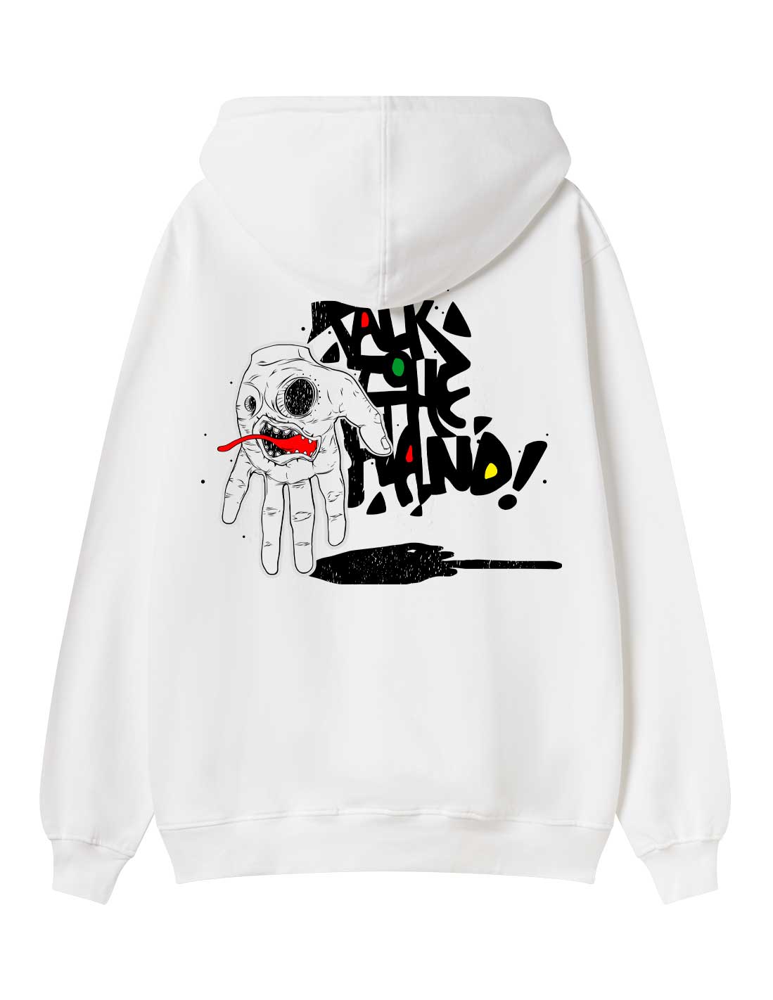 HAND WHITE HOODIE LIMITED EDITION