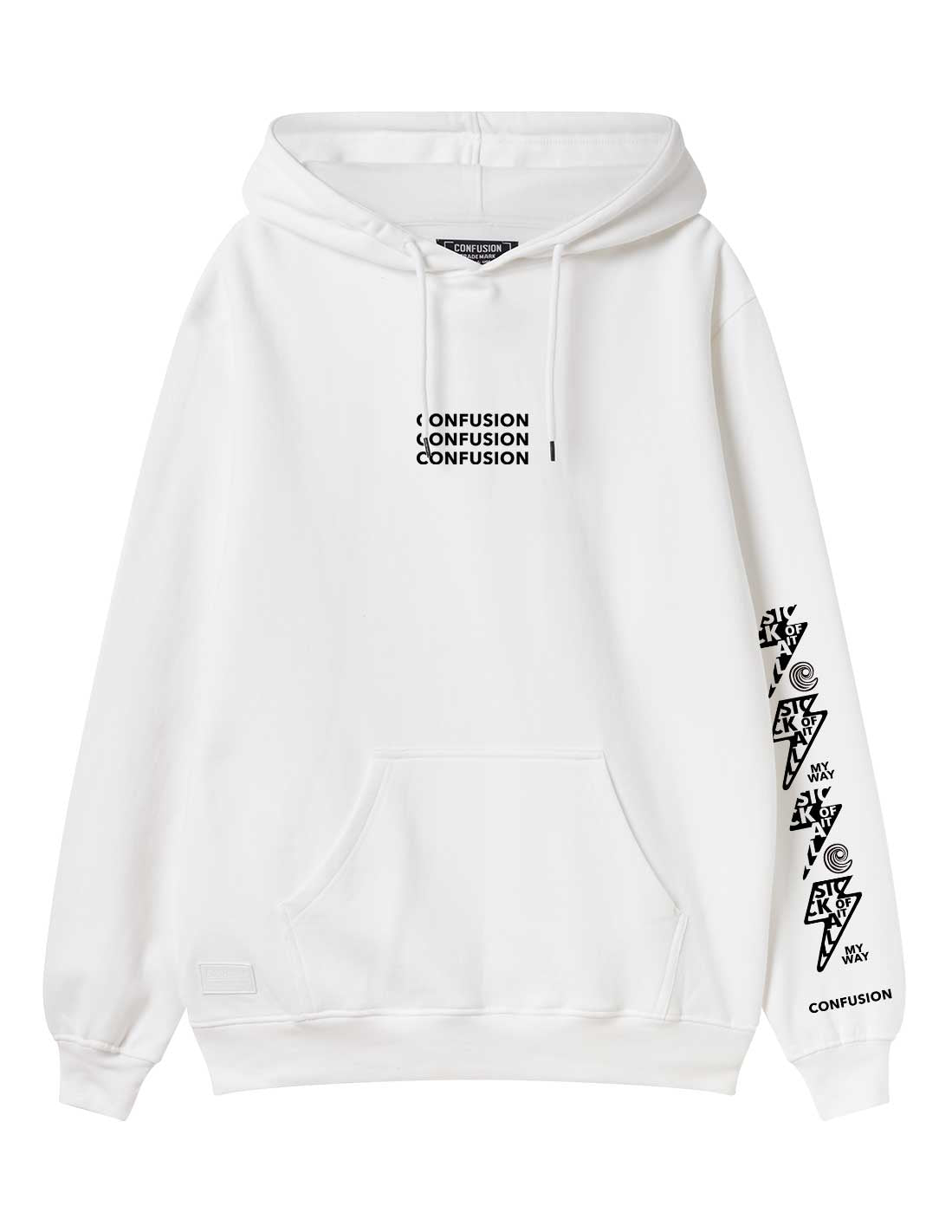 SICK OF IT ALL WHITE HOODIE LIMITED EDITION