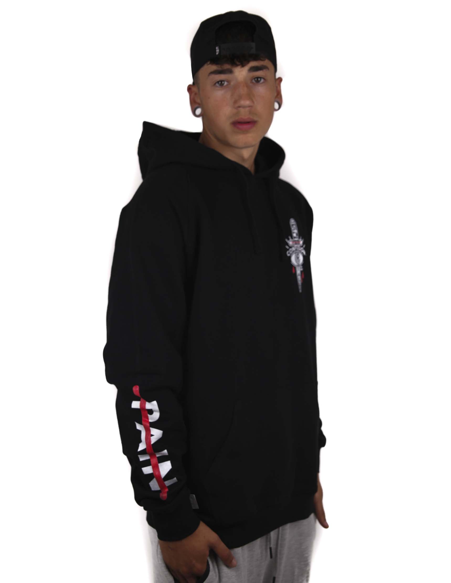 PAIN BLACK HOODIE