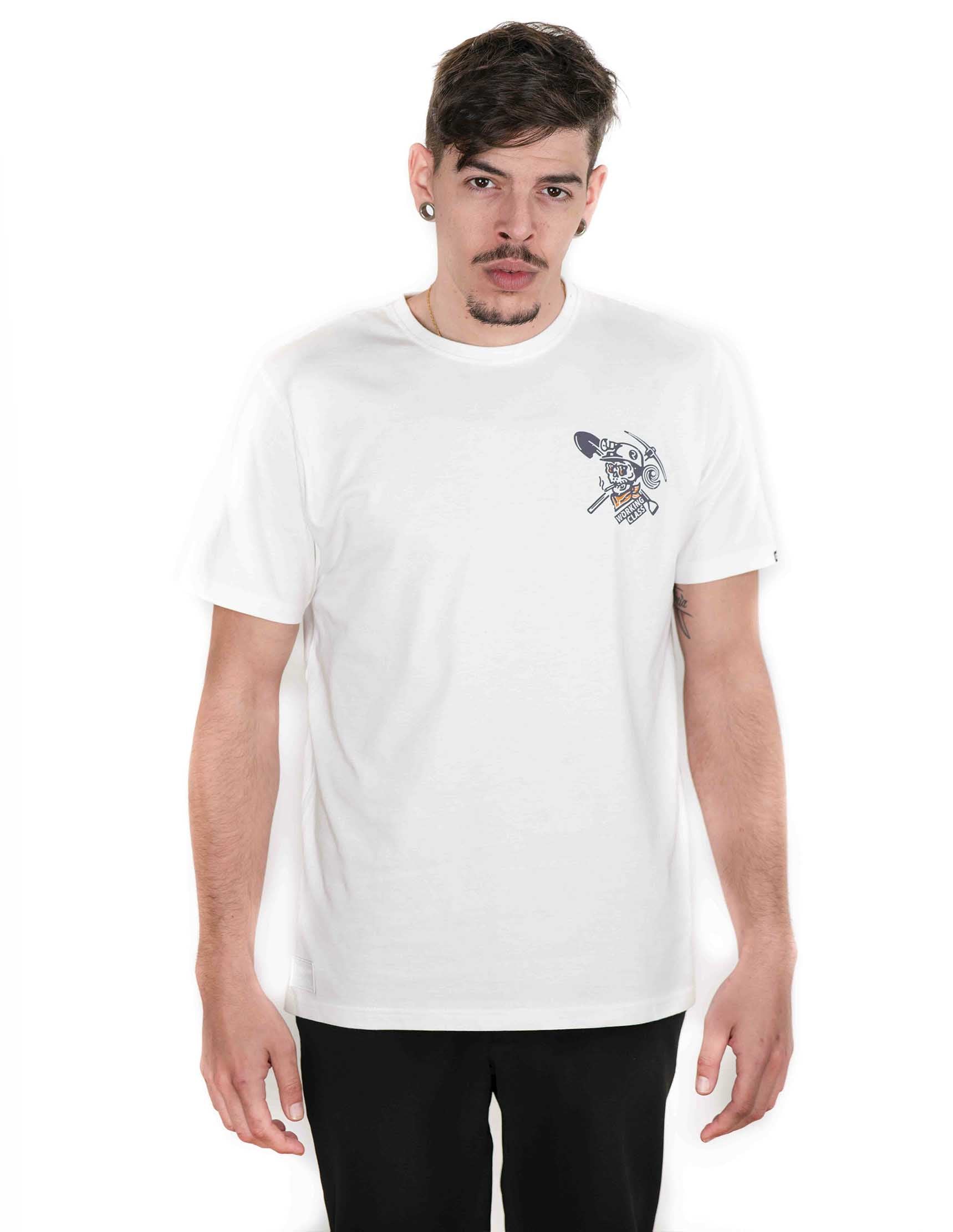 WORKING CLASS WHITE TSHIRT