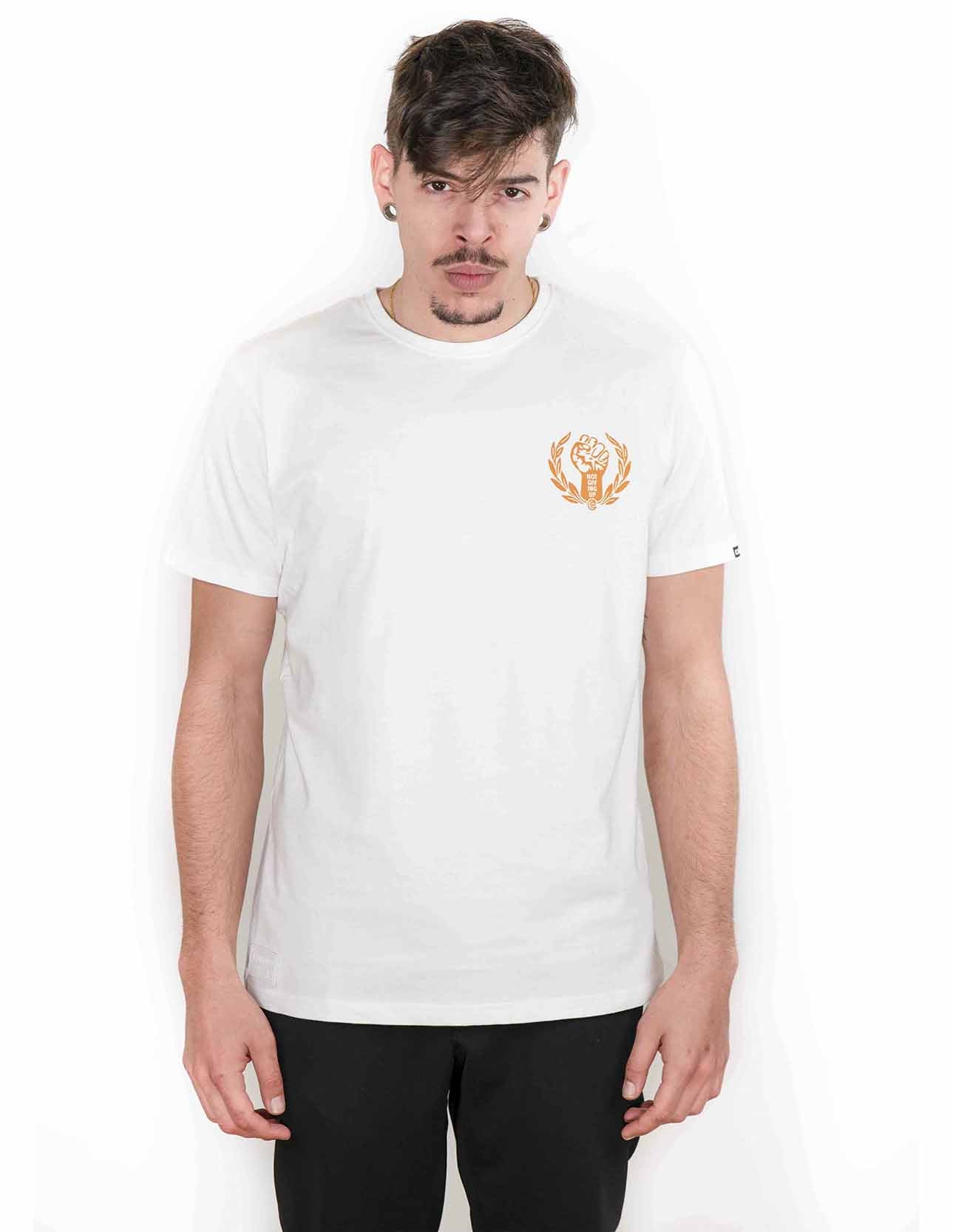 FIST FRAME WHITE TSHIRT