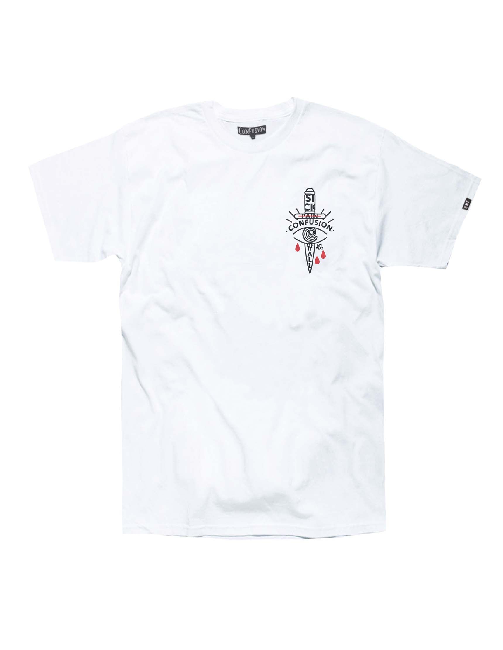 PAIN WHITE TSHIRT