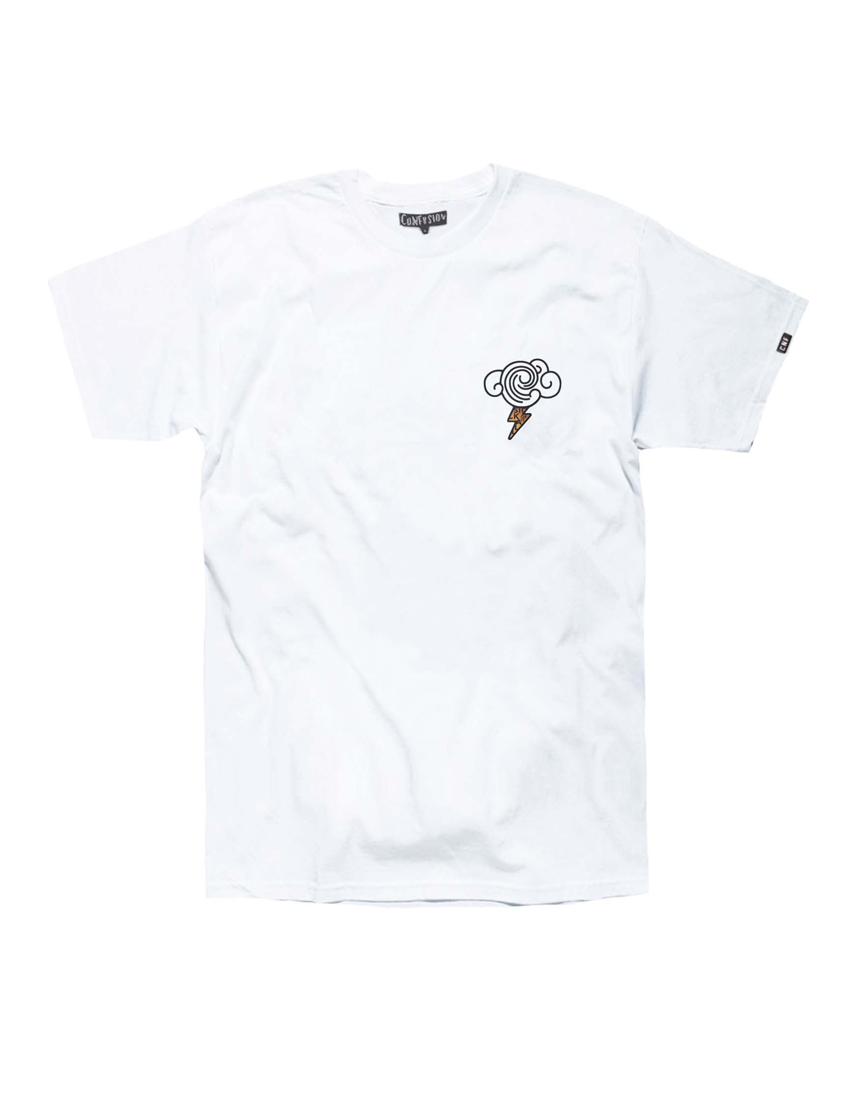 ANGER WHITE TSHIRT