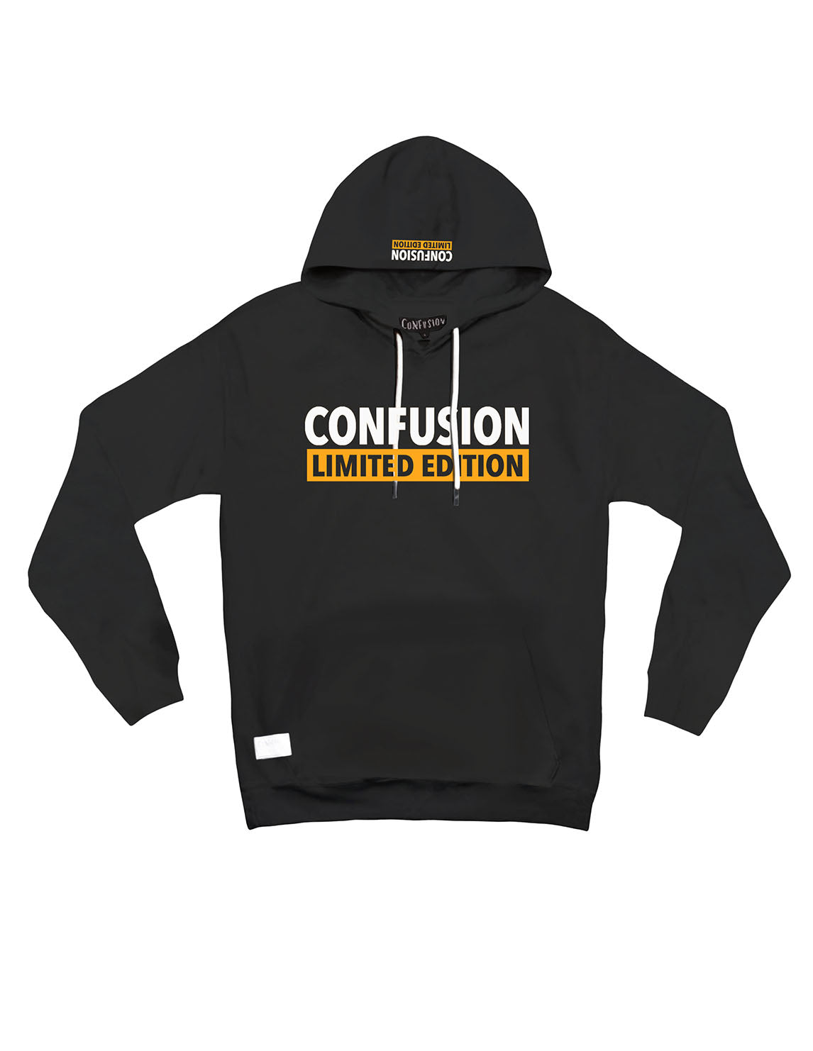 CONFUSION LIMITED EDITION BLACK HOODIE COLOR