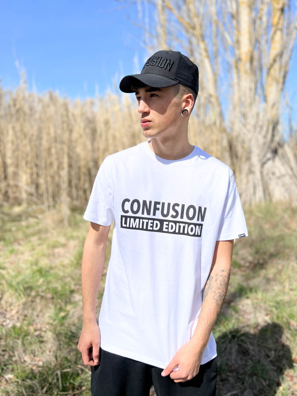 CONFUSION LIMITED EDITION WHITE TSHIRT