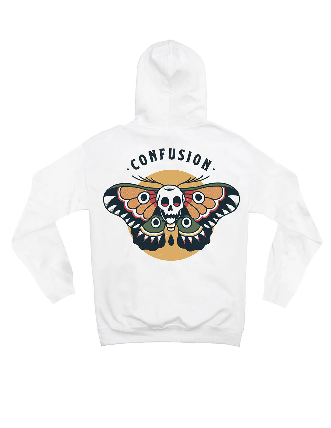 TARA WITCH WHITE HOODIE LIMITED EDITION