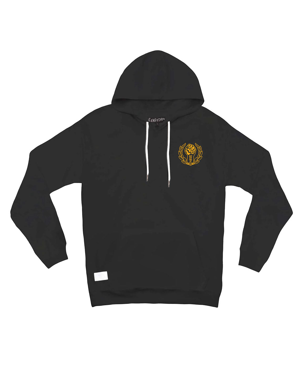 FIST ORANGE BLACK HOODIE LIMITED EDITION