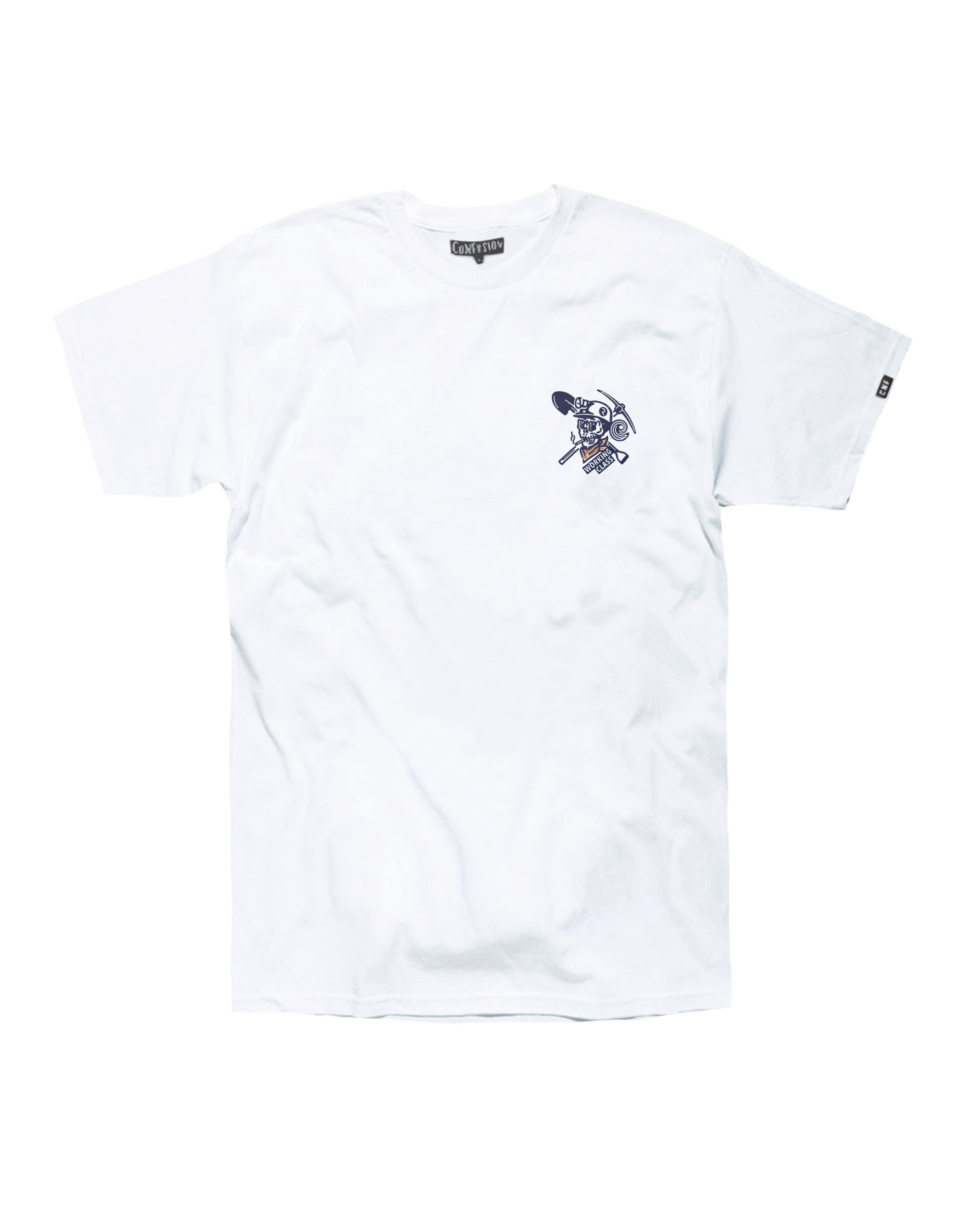 WORKING CLASS WHITE TSHIRT