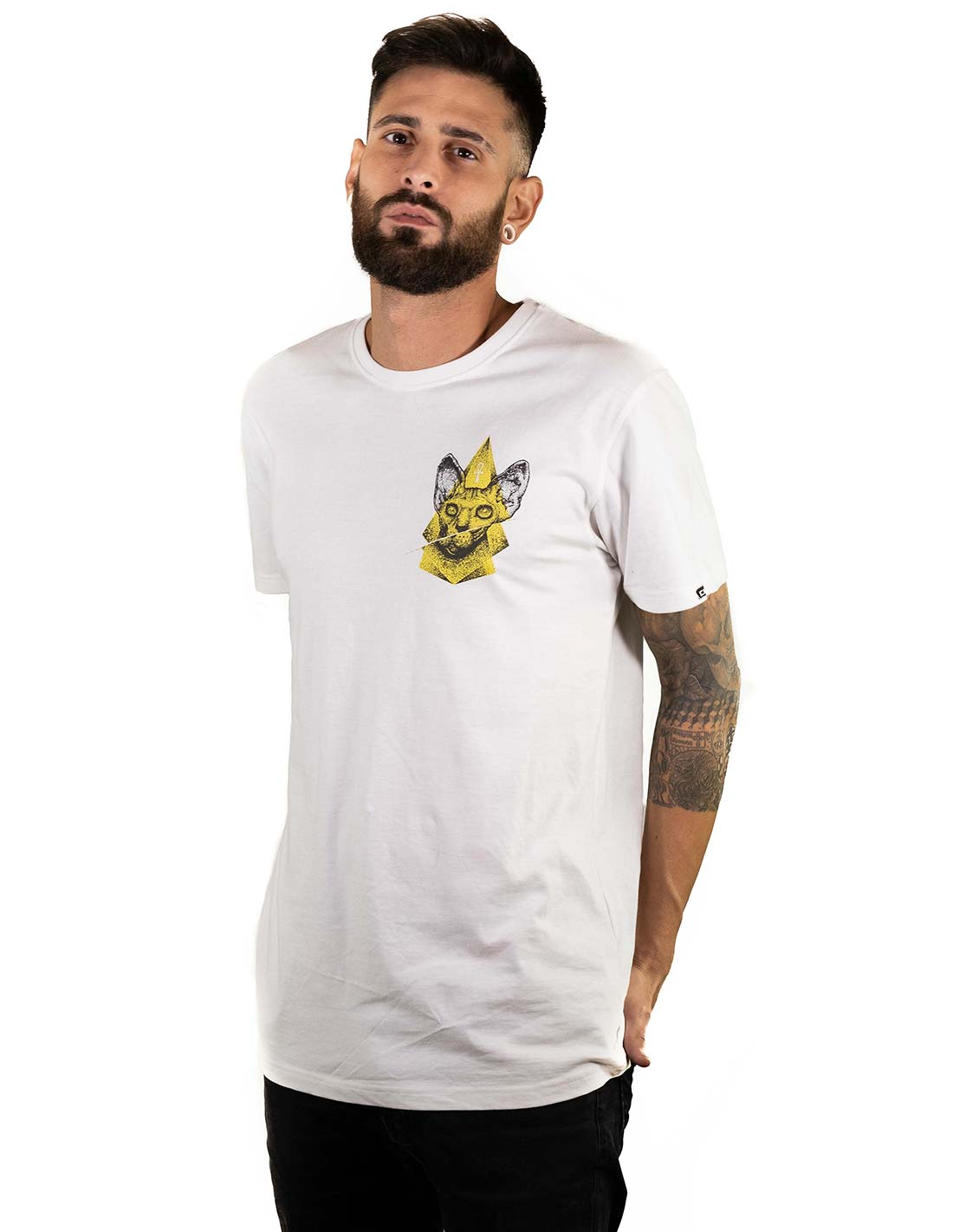 BASTET WHITE TEE