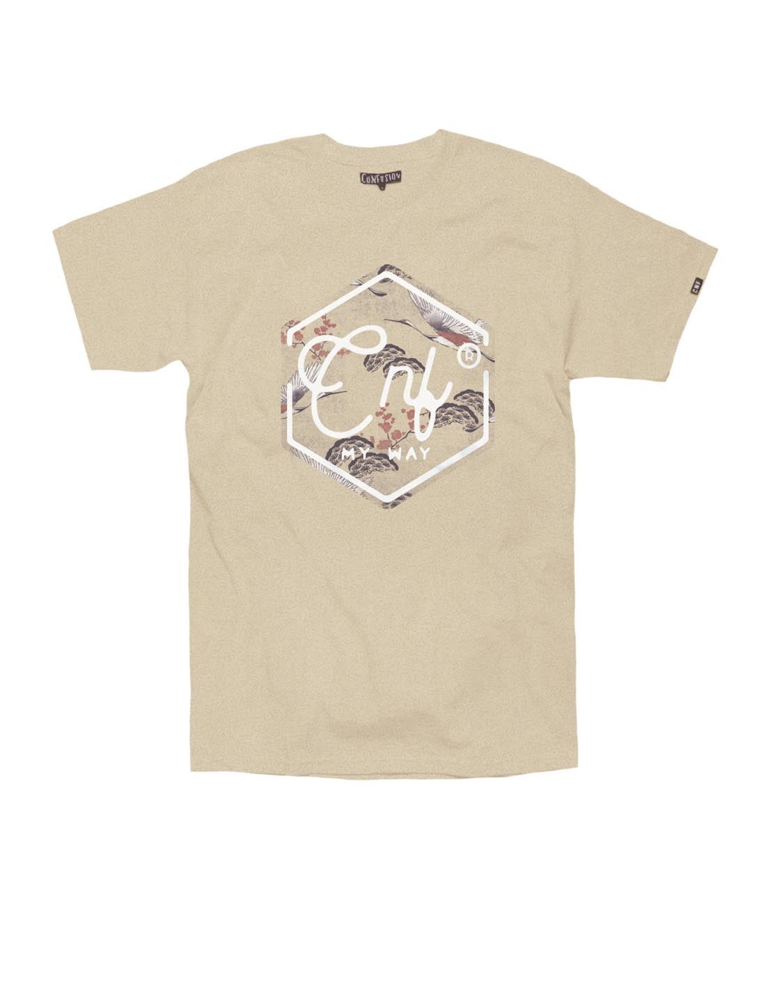 SAKURA BEIGE T-SHIRT