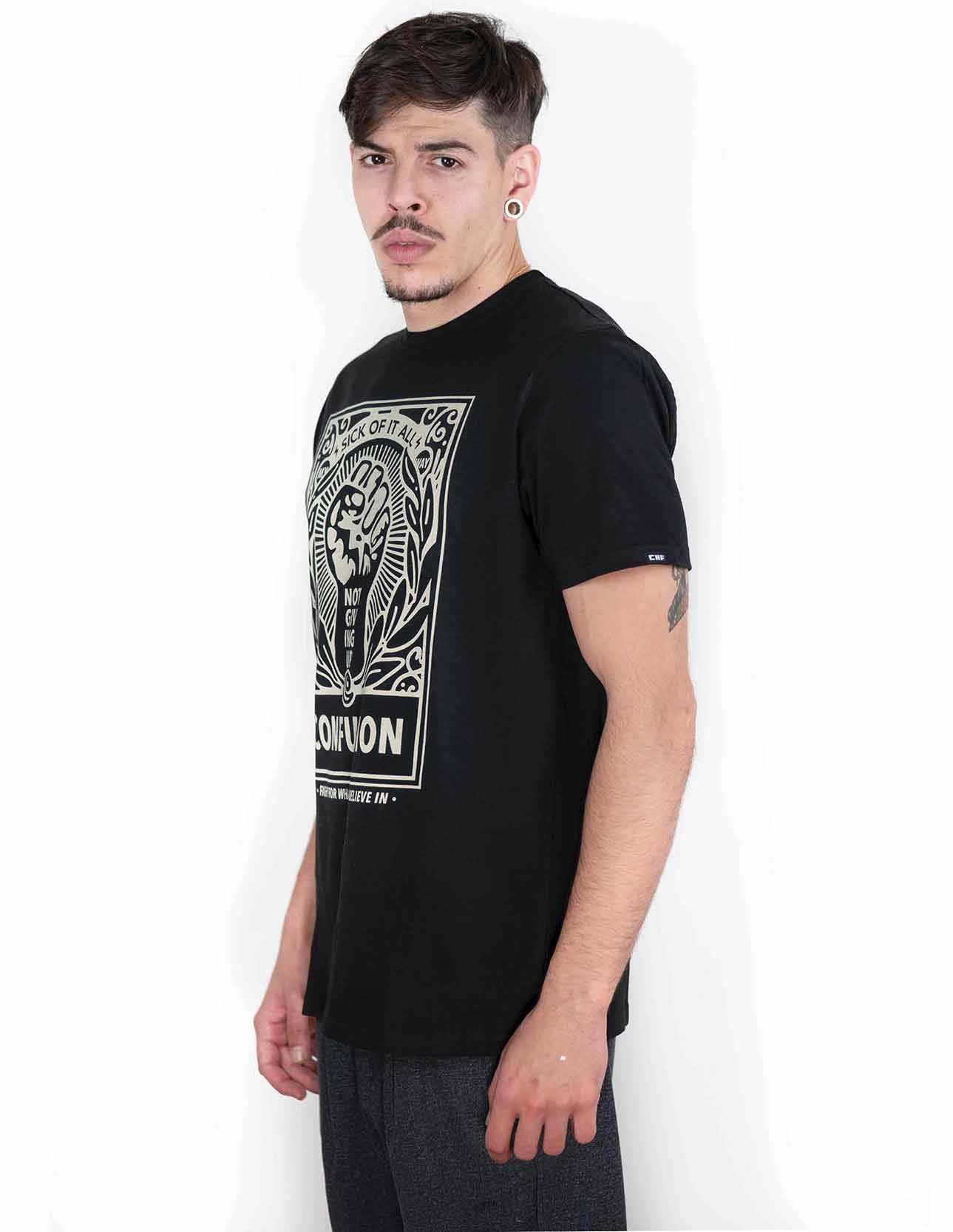 FIST FRAME ERMAN BLACK TSHIRT