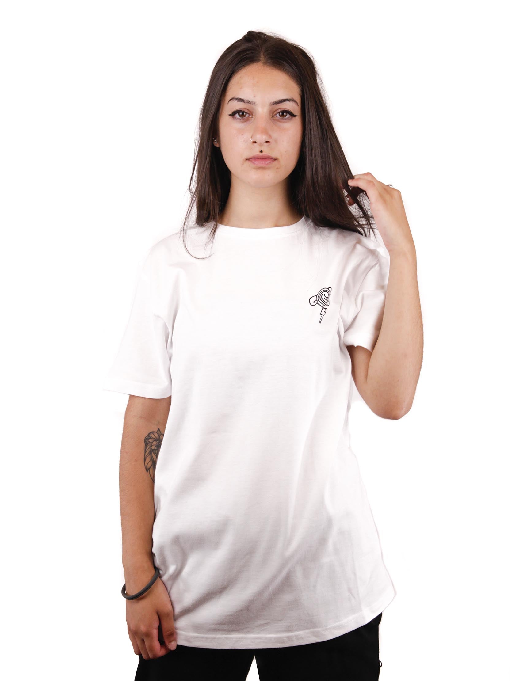 ANGER WHITE TSHIRT